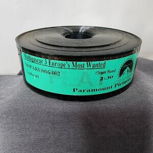 "Madagascar 3 Europe's Most Wanted"--35mm Film Reel-Paramount Pictures